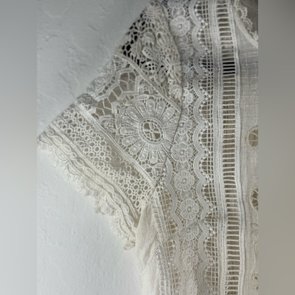 Spell and the Gypsy collective design Abigail Lace Crop Top EUC - Picture 10 of 16